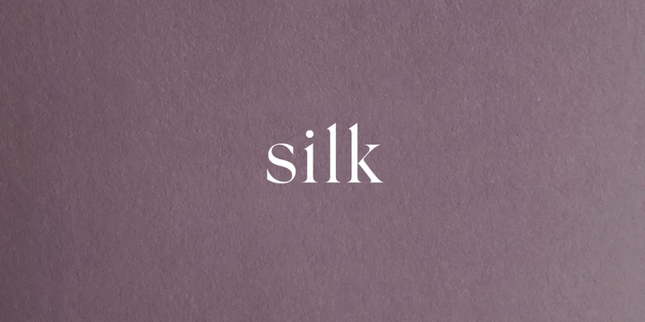 Font Silk Serif